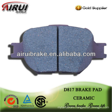 D817 Toyota Camry/Celica car brake pad